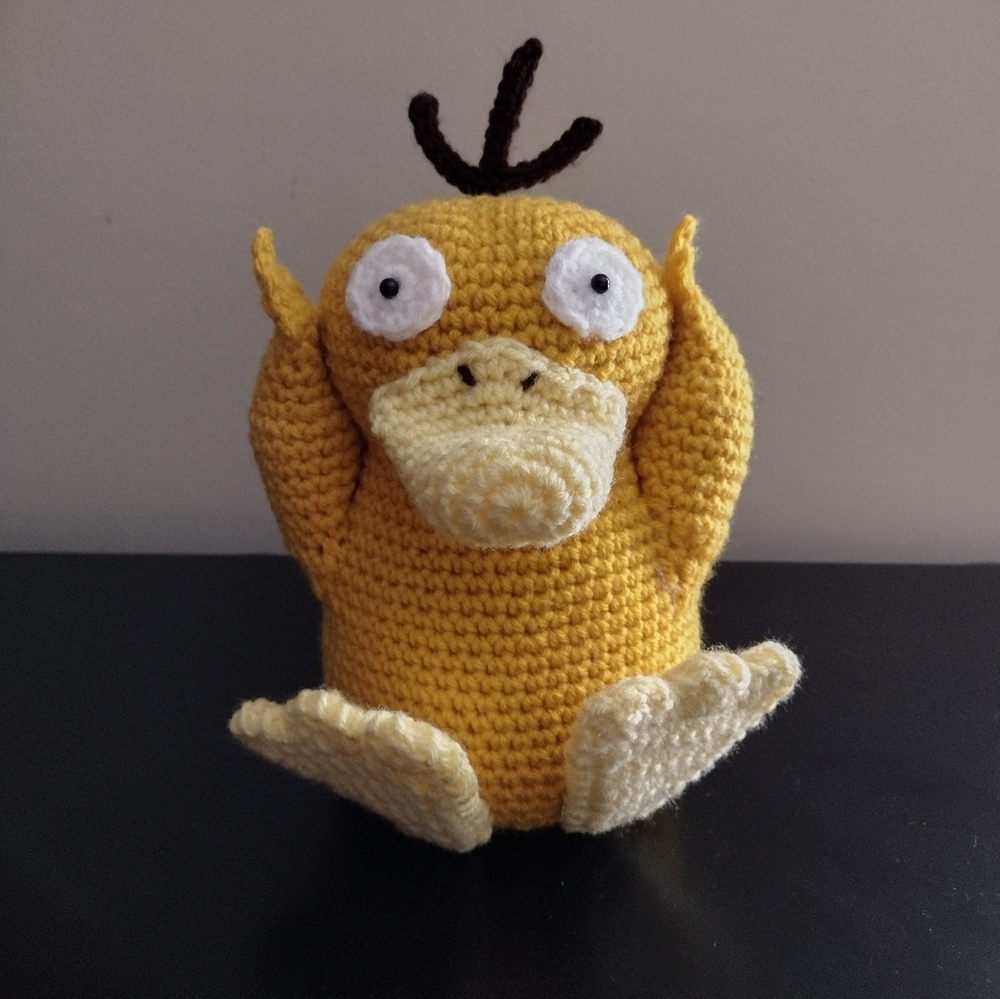 Handmade Crochet Psyduck